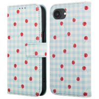 imoshion Étui de télephone portefeuille Design Apple iPhone 17e / 16e - Cherry Check