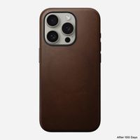 Nomad Coque Modern Leather avec MagSafe Apple iPhone 15 Pro - Marron