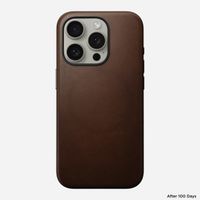 Nomad Coque Modern Leather iPhone 15 Pro - Brun