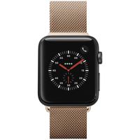 Laut Steel Loop Apple Watch Series 1-10 / SE / Ultra (2) - 42/44/45/46/49 mm - Dorée