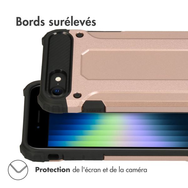 imoshion Coque Rugged Xtreme Apple iPhone SE (2022 / 2020) / 8 / 7 - Rose Doré