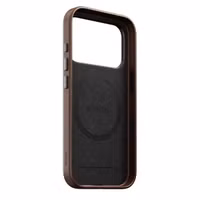 Nomad Coque arrière Traditional Leather avec MagSafe Apple iPhone 17 Pro - Marron
