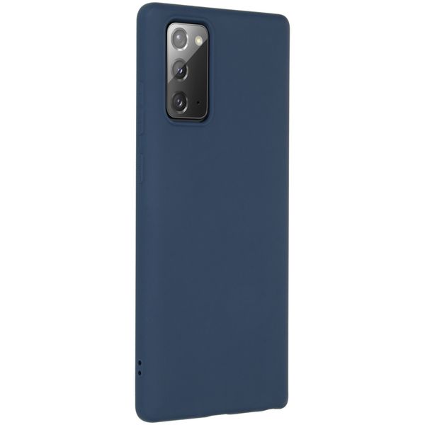 imoshion Coque Couleur Samsung Galaxy Note 20 - Bleu foncé