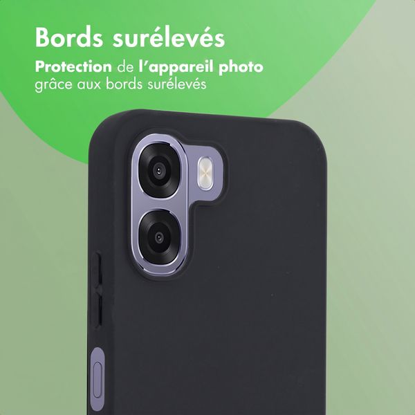 imoshion Coque Couleur Oppo A6x (4G/5G) - Noir