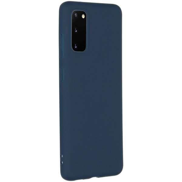 imoshion Coque Couleur Samsung Galaxy S20 - Bleu foncé