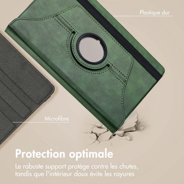 imoshion Coque tablette rotatif à 360° Samsung Galaxy Tab A11 - Vert