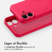 imoshion Coque Couleur avec MagSafe Apple iPhone 17 - Neon Pink
