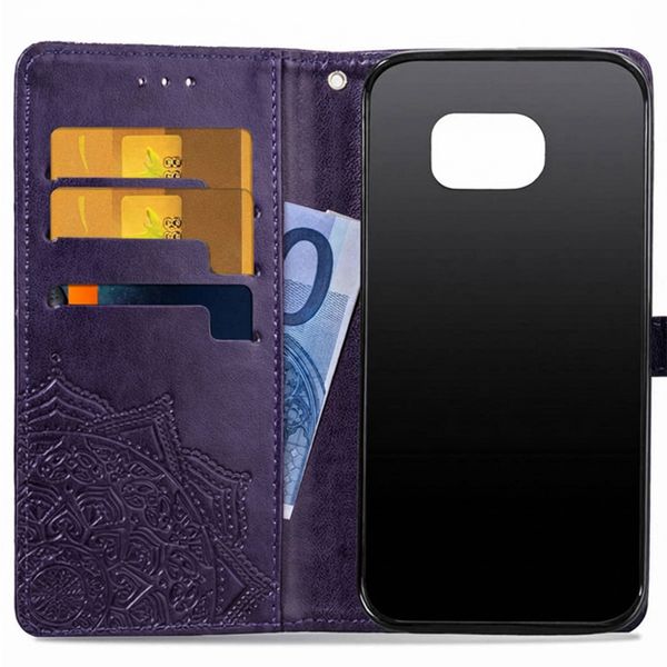 imoshion Etui de télephone Mandala Samsung Galaxy S7 - Violet