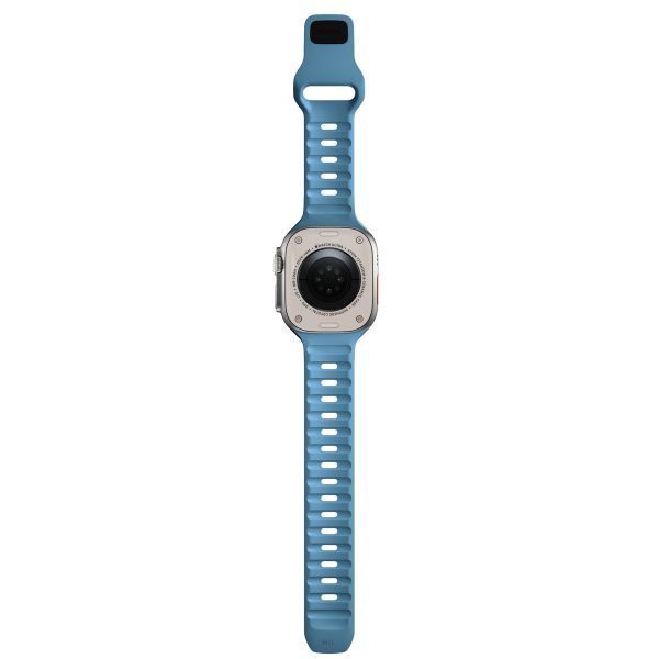 Nomad Bracelet Sport FKM Apple Watch Series 1-10 / SE / Ultra (2) - 42/44/45/46/49 mm - Electric Blue