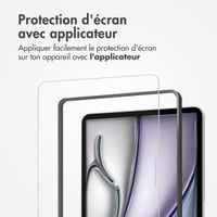 Accezz Protection d'écran en verre trempé avec applicateur Apple iPad Pro 11 (2025) M5 / (2024) M4