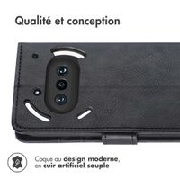 imoshion Étui de télephone portefeuille Nothing Phone (3a) - Noir