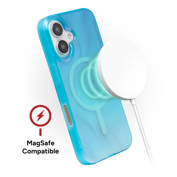 ZAGG Coque Milan Snap avec MagSafe iPhone 16 - Deep Aurora