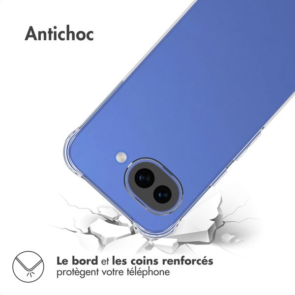 imoshion Shockproof Case Google Pixel 10a - Transparent