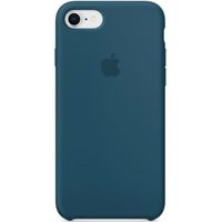 Apple Coque en silicone Apple iPhone SE (2022 / 2020) / 8 / 7 - Cosmos Blue