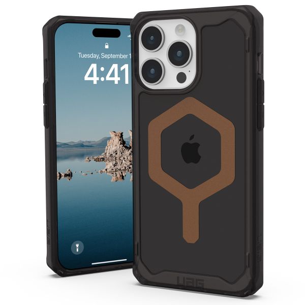 UAG Coque Plyo MagSafe iPhone 15 Pro Max - Noir / Bronze