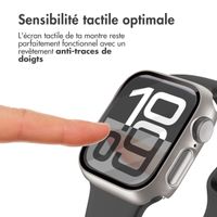 imoshion Coque rigide à couverture complète Apple Watch Series 10 - 46 mm - Titane