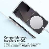 Accezz Coque arrière Xtreme Impact avec MagSafe Samsung Galaxy Z Flip 7 - Transparent