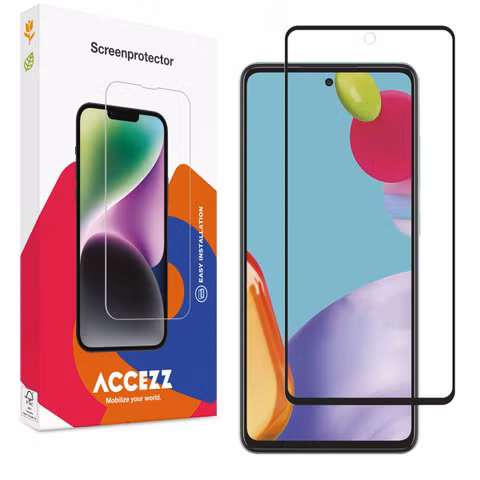 Accezz Protection d'écran en verre trempé Full Cover Samsung Galaxy A52(s) (5G/4G) / A53