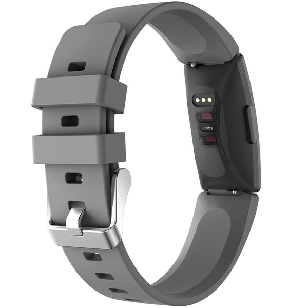 imoshion Bracelet silicone Fitbit Inspire - Gris