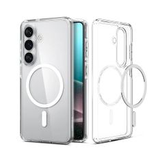 Spigen Coque Ultra Hybrid MagSafe Samsung Galaxy S26 Plus - Clear / White