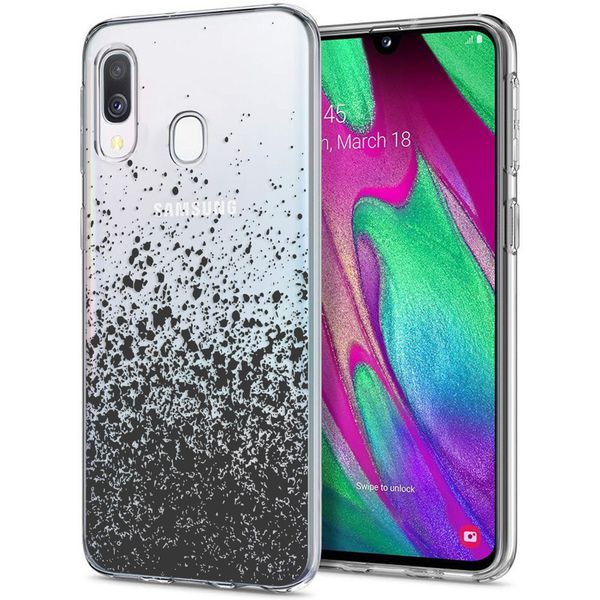 imoshion Coque Design Samsung Galaxy A20e - Splatter Black