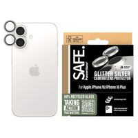 SAFE by PanzerGlass Protection Caméra iPhone 16 / 16 Plus - Glitter Silver