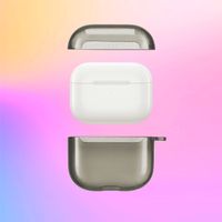 imoshion Coque Néon Apple AirPods 4 - Noir