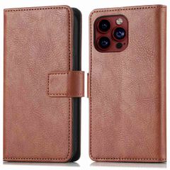imoshion Étui de télephone portefeuille Apple iPhone 15 Pro Max - Marron