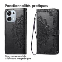 imoshion Etui de télephone Mandala Oppo A6 Pro (5G) - Noir