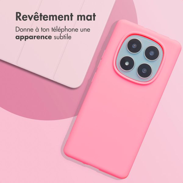 imoshion Coque Couleur Xiaomi Redmi Note 14 Pro (5G) - Bubblegum Pink