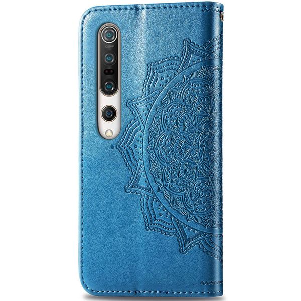 Etui de téléphone portefeuille Mandala Xiaomi Mi 10 (Pro)