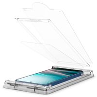 Spigen EliteShield EZ Fit avec plateau d'installation - 1 pack Samsung Galaxy S25