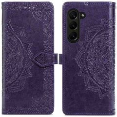 imoshion Etui de téléphone portefeuille Mandala Samsung Galaxy Z Fold 5 - Violet