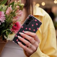 imoshion Coque Design Samsung Galaxy S24 FE - Dusty Rose Connected Hearts