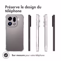 imoshion Shockproof Case Oppo Find X9 Pro - Transparent