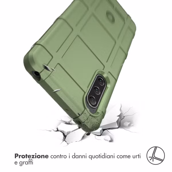 imoshion Coque Rugged Shield Sony Xperia 10 V - Vert foncé