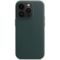 Apple Coque Leather MagSafe iPhone 14 Pro - Forest Green