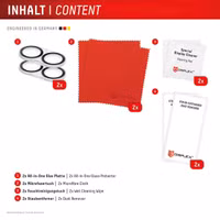 Displex CamGlass All-In-One Protection d'objectif de caméra Apple iPhone 16 / 16 Plus / 17