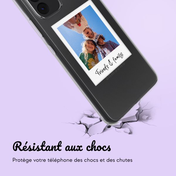 Coque avec votre propre photo et/ou texte Samsung Galaxy A53 - Polaroid