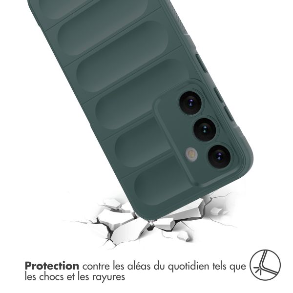 imoshion Coque arrière EasyGrip Samsung Galaxy S24 Plus - Vert foncé