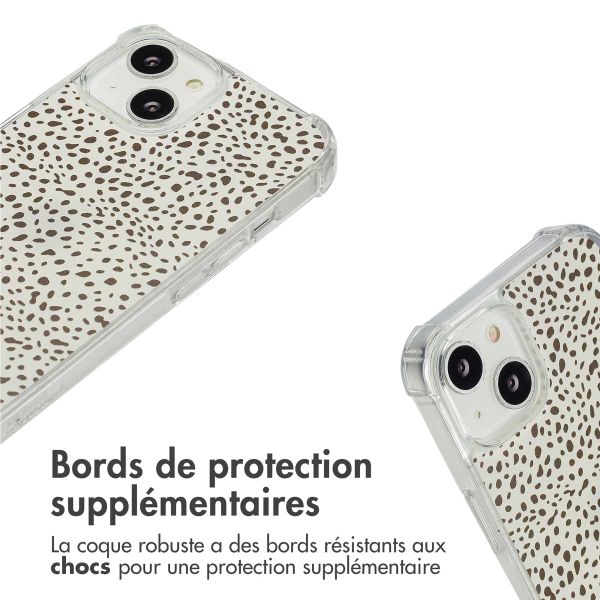 imoshion Coque Design avec cordon Apple iPhone 14 - Desert Dots