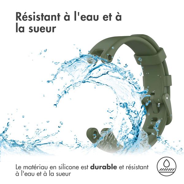 imoshion Bracelet en silicone Garmin Lily - Vert foncé