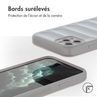 imoshion Coque arrière EasyGrip iPhone 11 Pro Max - Gris