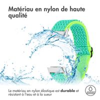 imoshion Bracelet élastique en nylon le Fitbit Charge 5 / Charge 6 - Vert / Jaune