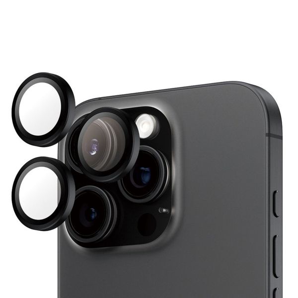 PanzerGlass Protection Caméra Hoops Optic Rings Apple iPhone 16 Pro / 16 Pro Max