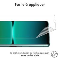 imoshion Protection d'écran Film 3 pack Sony Xperia 5 IV