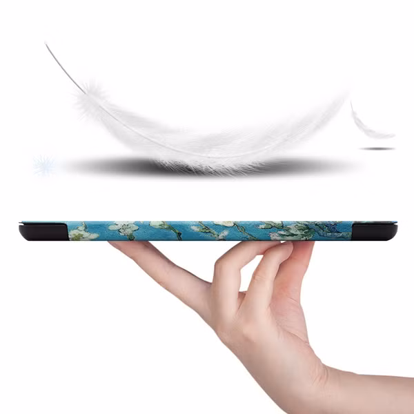 imoshion Coque tablette Design Trifold Apple iPad Mini 5 (2019) / Mini 4 (2015) - Green Plant