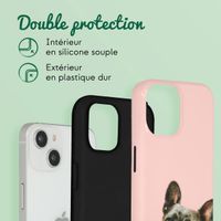Concevez votre propre coque Tough Apple iPhone 14 - Blanc