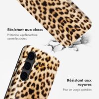 Selencia Coque arrière Vivid Samsung Galaxy S24 - Wild Leo