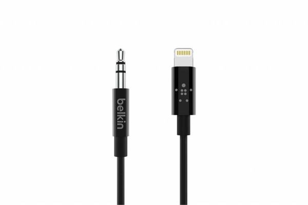 Belkin Câble Lightning vers audio Jack 3,5 mm - 0,9 mètres